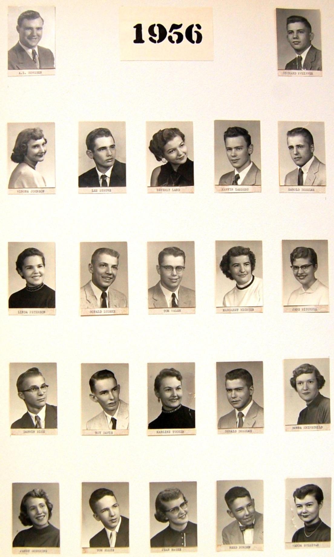 Oxford Nebraska High School Class Of 1956