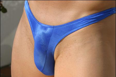 Spandex men's bikini swimsuit