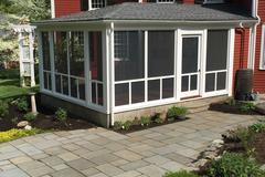 Screened Porch and Gazebo Backyard Renovation from Pansire Contracting
