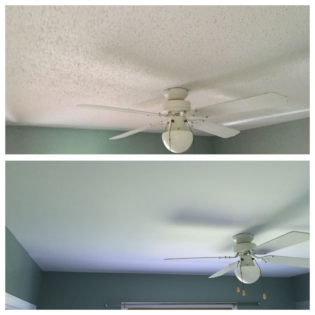 Acoustical Popcorn Texture Removal Stippled Ceiling Texture