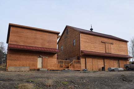 timber frame guest house