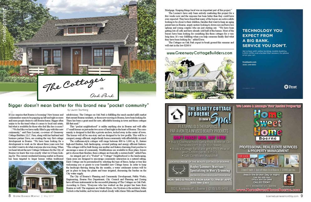 The Cottages on Oak Park Greenway Cottage Builders