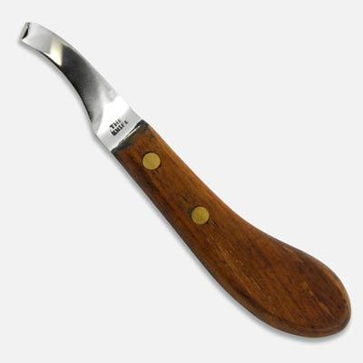 Afilador de cuchillos de pezuña, cuchillo ovalado de caballo, herrador de  pezuña, herramienta de afilado de varilla, cuchillo de corte de pezuña