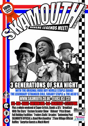 Skamouth Weekender with 3 Generations of Ska