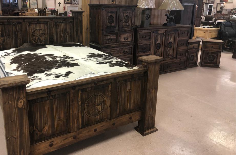 Houston Texas Rustic Bedroom Set Bedroom Sets Furniture