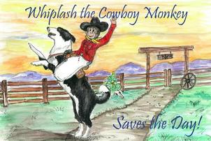 Whiplash the Cowboy Monkey Book