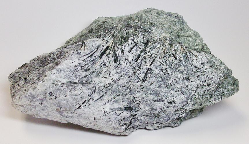 Actinolite crystals Mineral Hill Mine, Carroll Co., Maryland