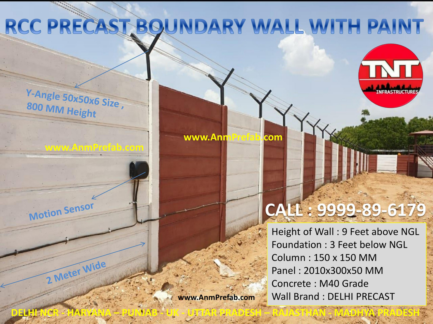 Precast Boundary Wall Manufacturer Jaipur Precast Boundary Wall ...