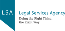 "Legal Services Agency" logo
