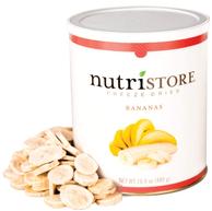 Nutristore Freeze-Dried Bananas #10 Can – 40 Servings