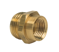 Garden Hose Fitting 3/4" Male GHT x 1/2" Female NPT Pipe Brass Adapter