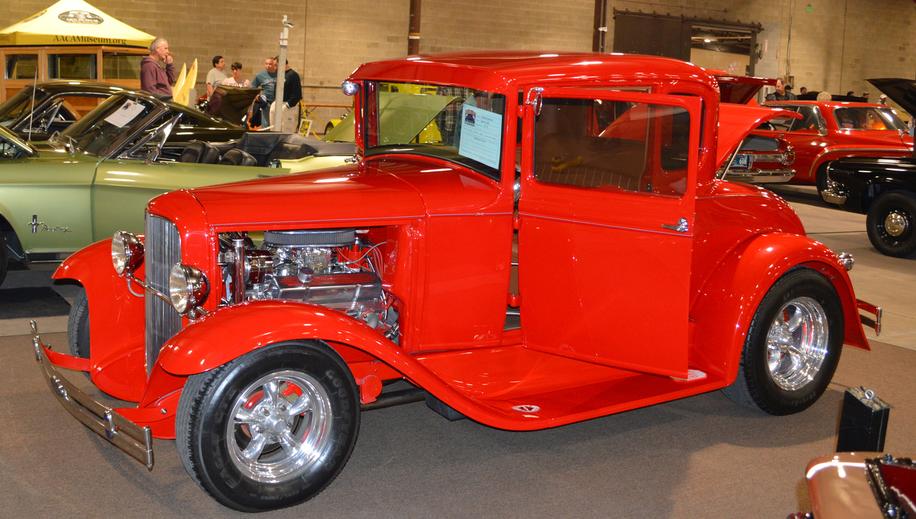 1930 Ford Coupe Full Custom Interior Photos