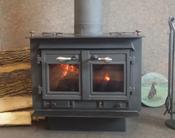 Picture of wood burning stove