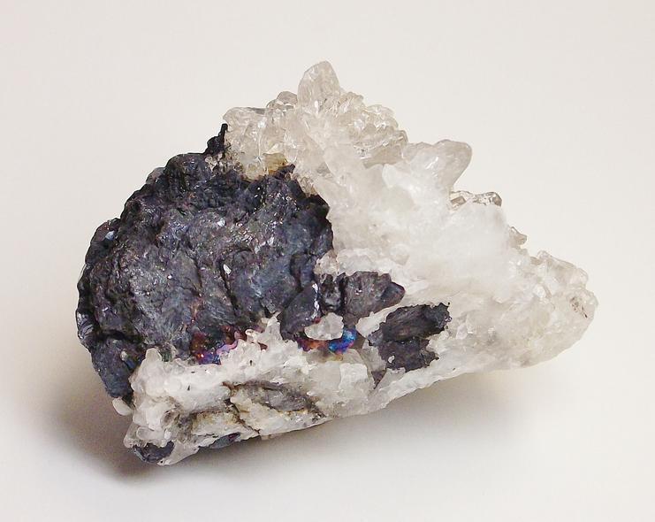 Sphalerite & Quartz crystals - Ellenville Mine, Ulster Co., New York