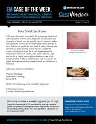 Toxic Shock Syndrome, Zaid Sheikh, EM