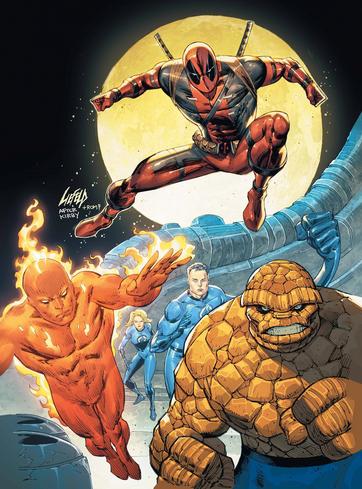 Geekpin Entertainment, Geekpin Ent, The Geekpin, Art of the Week, Rob Liefeld, Deadpool, Fantastic Four