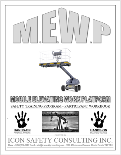 MEWP - Mobile Elevating Work Platform Training - ICON SAFETY CONSULTING INC.