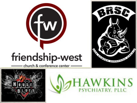Friendship-West Baptist Church, Black Rino, House of Blues Dallas, Hawkins Psychiatry