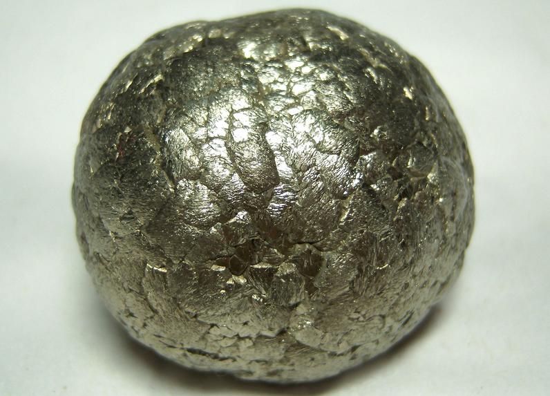 golden PYRITE ball - Guangdong Province, China - ex Parker Minerals