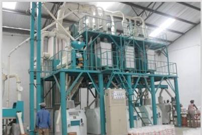 50 ton medium maize mill plant running in Congo