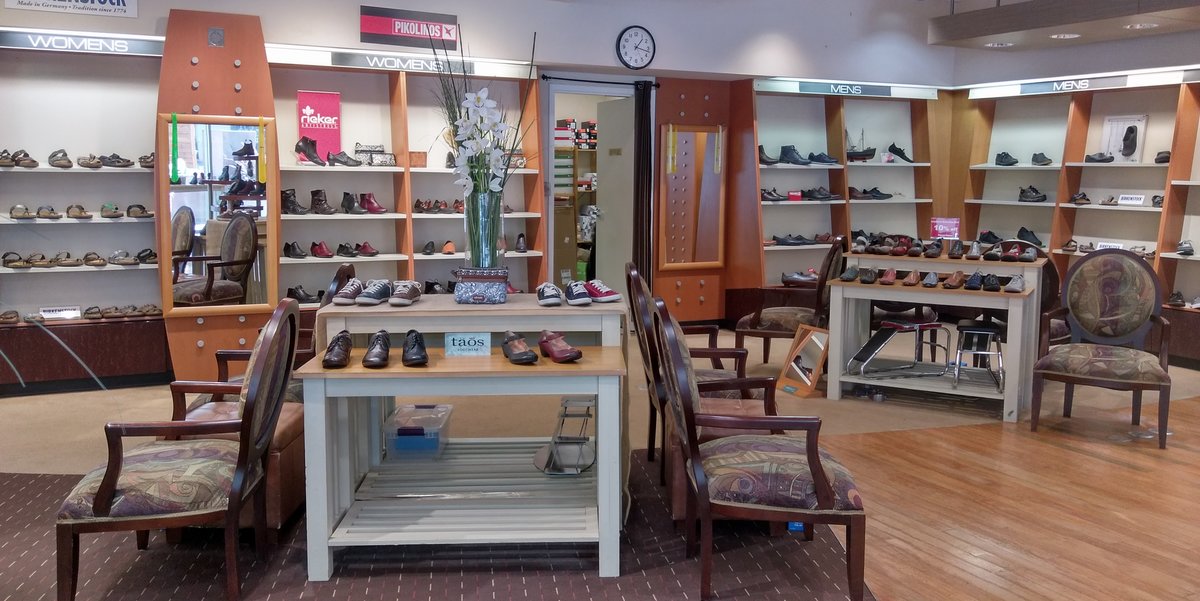 Comfort shoe store in Downtown Seattle