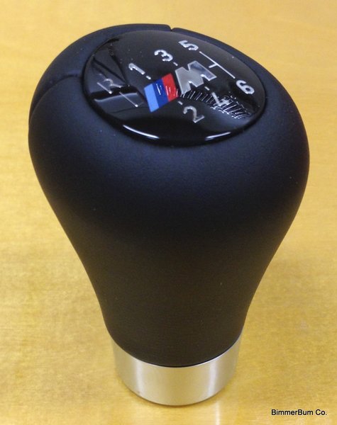 Bmw m leather short shift knob 5 speed illuminated #1