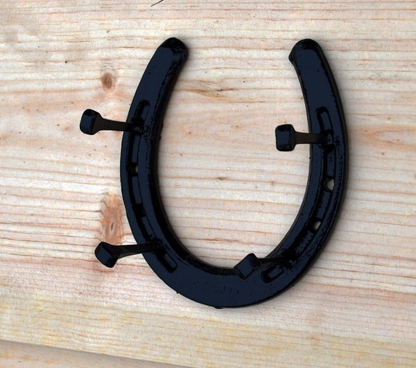 Key Holders Twisted Wire Horseshoe Decor