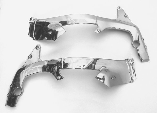 Chrome frame covers honda cbr #5