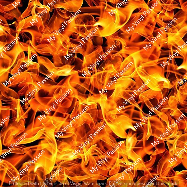 Fire vinyl, Flames Vinyl, Custom printed fire vinyl My Vinyl Passion