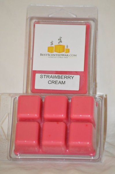 Strawberry Cream Triple Wax Melts 