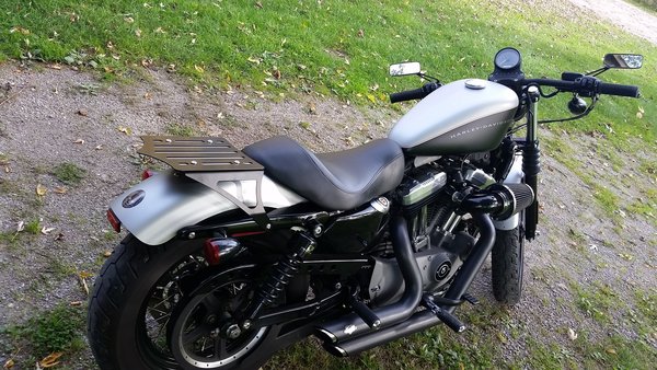 sportster luggage rack for solo seat