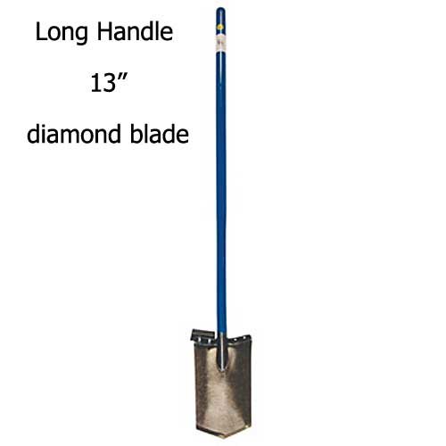 Spade King of Spades classic 13" blade with D or long handle Unbreakable American Made Garden
