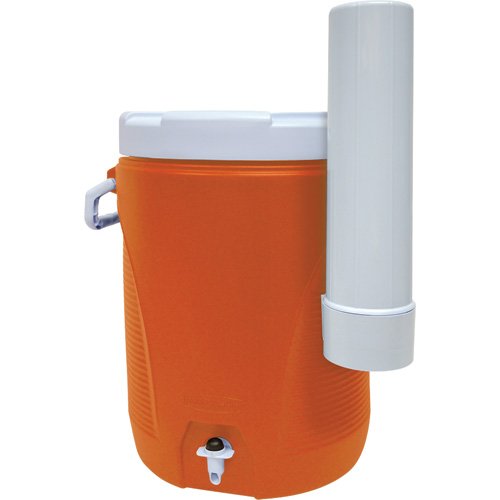 ON611 COOLER, WATER 5 GALLON INSULATED LEAK RESISTANT Commercial RubberMaid (CUP DISPENSER