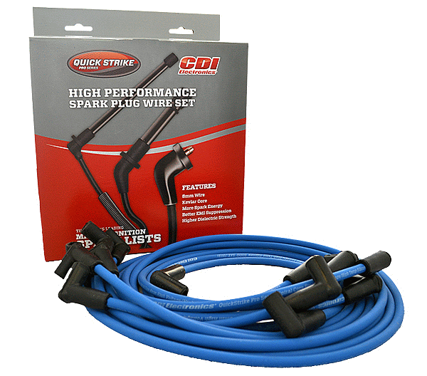 Mercruiser V8 (454/502 Cu In with Thunderbolt IV) Spark Wire Set 631