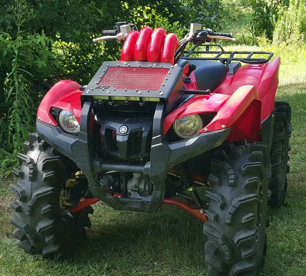 Yamaha Grizzly 550/700 Radiator Relocate Kit N2Deep Customs