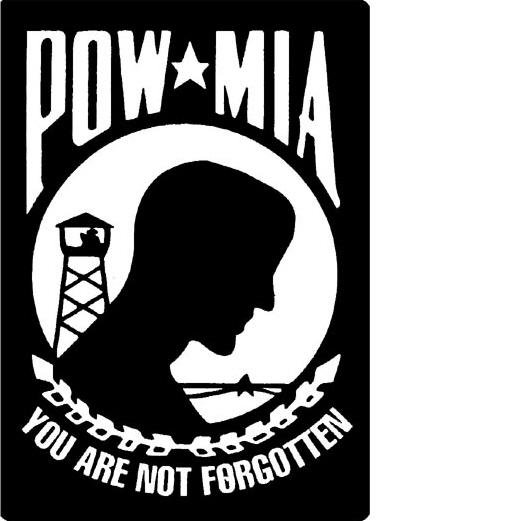 Helmet Sticker Powmia You Are Not Forgotten Biker Bum 