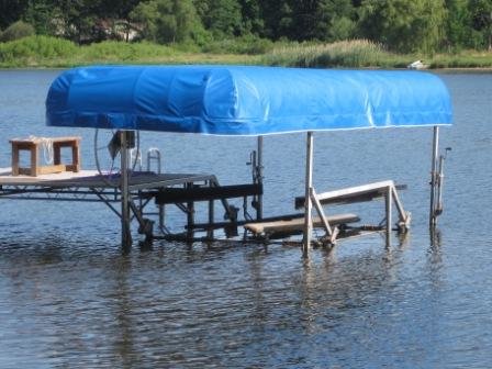 harbor lift boat master canopy