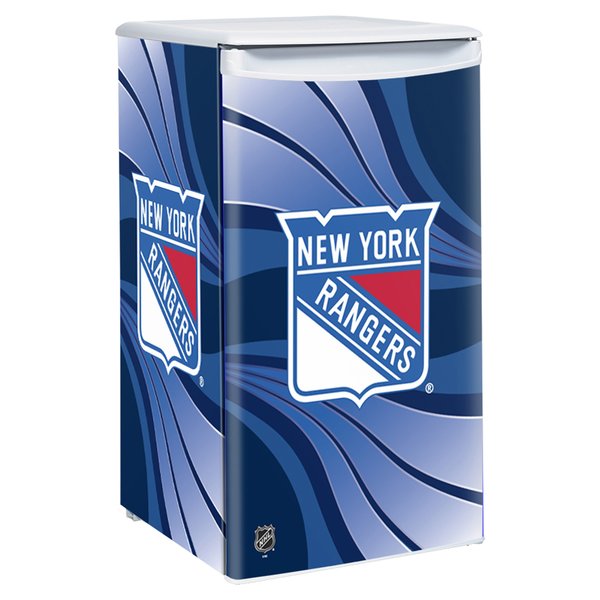 New York Rangers Counter Height Fridge CollegeFanCave