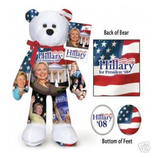 clinton's big teddy bear