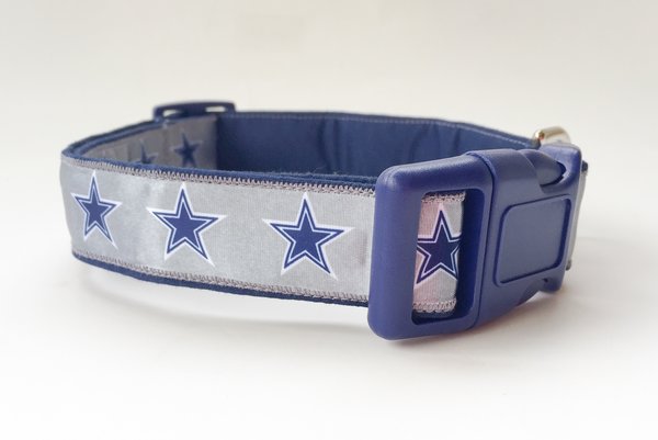 Dallas Cowboys NFL Adjustable Dog Collar | DogGone Bananas | Dog Collars | Pet Products
