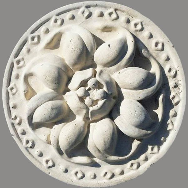 Italian rosette cast stone international