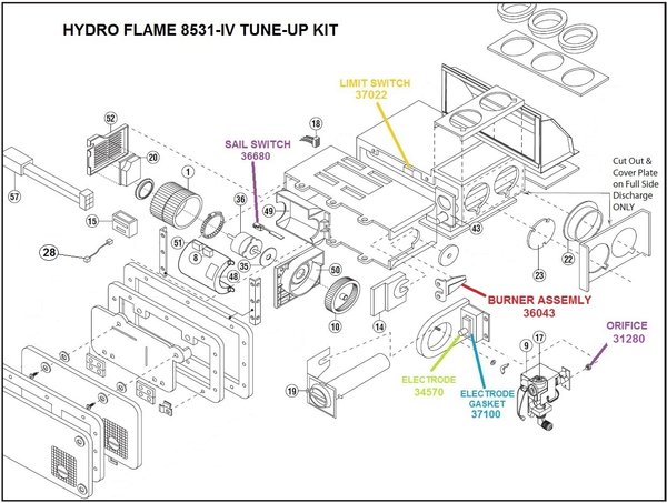 Atwood Furnace Model 8531-IV Parts | pdxrvwholesale