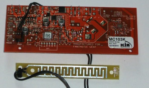 KIB Electronics Printed Circuit Board w/ Rain Sensor MC103K