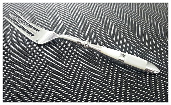Piece) of Executive knife Pearl of (5 Flatware set Set pearl cheese Mother  mother