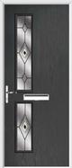 2 Square Composite Door fusion 1 glass