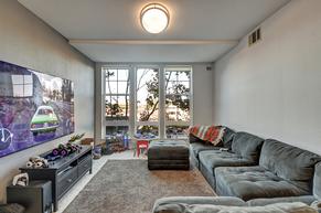 living room to window