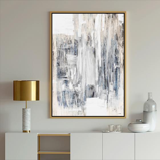 White and gold, Gray abstract art, #abstract art, #Dubois art, #gray art