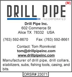 Drill Pipe, Drill Pipe Inc.