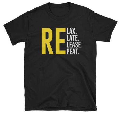 Relax Relate Release Repeat TShirt