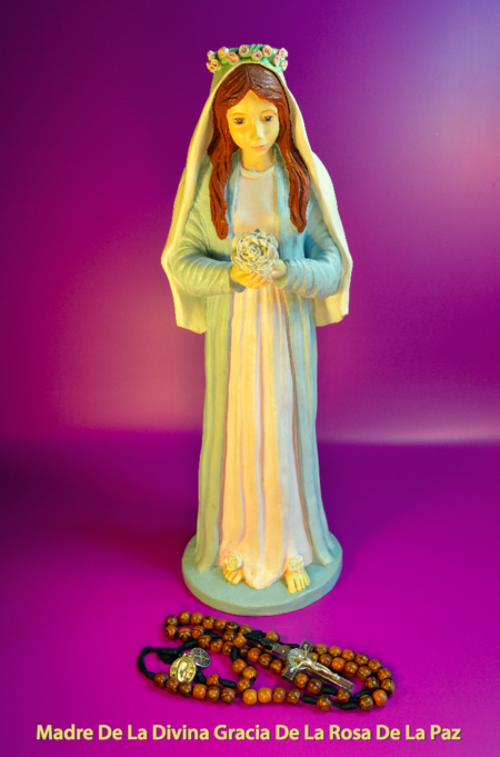 VIRGEN DE LA DIVINA GRACIA DE LA ROSA DE LA PAZ